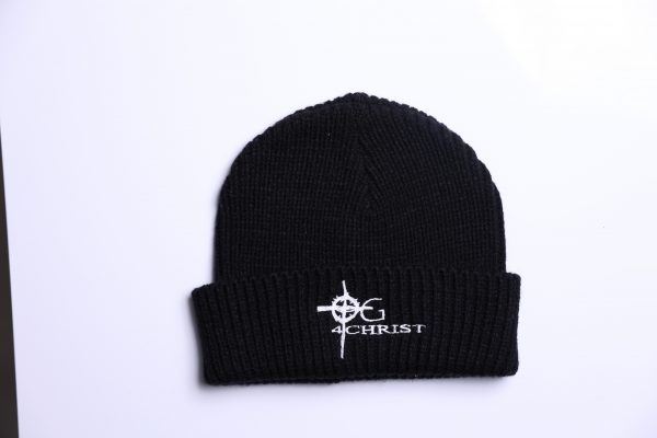 b-w heavy beanie